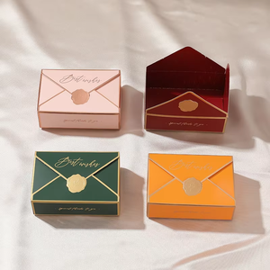 Boîte de rangement pour bonbons de mariage, sushis, chewing-gums, écologique, biodégradable, avec logo personnalisé en relief, laminage mat, cadeaux de Noël - Product Image 2