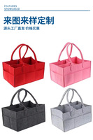 Panier de rangement pour couches portable en corde de coton, panier à couches arc-en-ciel, sac à couches pour bébé, organisateur pour maman, panier à couches pour bébé