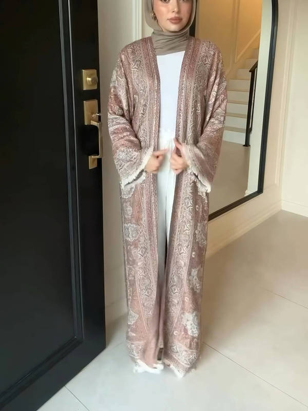 Mexizo Elegant Lace Kimono Style Open