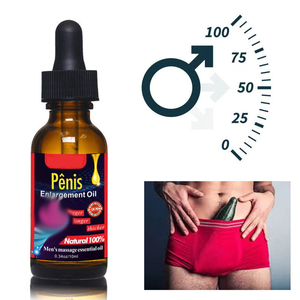 Aceite Esencial para Masaje de Agrandamiento Masculino de 10 ml con Extracto de Semillas en Botella Líquida para Cuidado Personal - Ecológico y Suave - Product Image 1