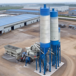 Ligne de production de béton Corey HZS75 75m/h avec pompe stationnaire automatique haute puissance, moteur électrique ou diesel - Product Image 5