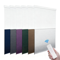 Persianas Celulares Térmicas de Doble Capa Motorizadas con Carga USB, Control Remoto para Ventanas Interiores de Hogar y Oficina