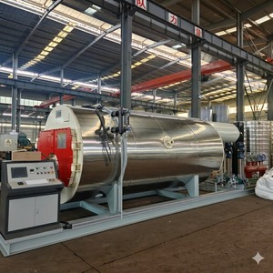 Chaudière à vapeur WNS <span class=keywords><strong>au</strong></span> <span class=keywords><strong>gaz</strong></span> et <span class=keywords><strong>au</strong></span> mazout - Équipement de <span class=keywords><strong>chauffage</strong></span> industriel fiable avec contrôle intelligent - Product Image 1