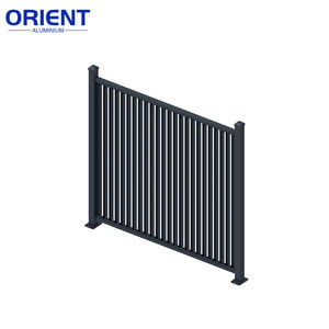 Valla <span class=keywords><strong>de</strong></span> Láminas <span class=keywords><strong>de</strong></span> <span class=keywords><strong>Aluminio</strong></span> <span class=keywords><strong>de</strong></span> Fácil Montaje, Valla <span class=keywords><strong>de</strong></span> Rejilla <span class=keywords><strong>de</strong></span> <span class=keywords><strong>Aluminio</strong></span> con Múltiples Ranuras en T <span class=keywords><strong>para</strong></span> Patios Delanteros, Garajes y Edificios <span class=keywords><strong>de</strong></span> Jardín - Product Image 4