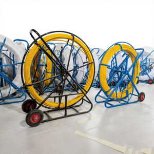 Çelik çerçeve cam elyaf kanal kutup kablo itme cihazı - Product Image 6