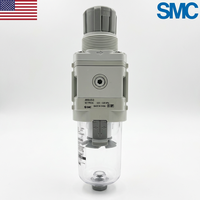 Conexiones Neumáticas de un Toque Serie KQ2Z, en Pulgadas, de Acero Inoxidable, Codo Universal Macho con Sellador para SMC