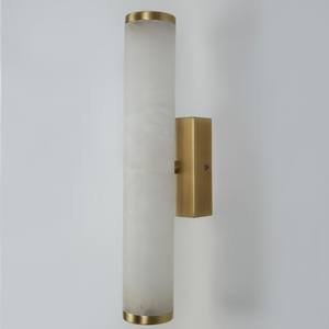 Lámparas de Pared de Alabastro Natural y Cobre de Alta Gama para Dormitorio, Estilo Español Moderno, para Decoración de Sala de Estar y Cabecera de Cama - Product Image 4