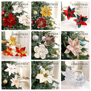 Flores Artificiales Navideñas al por Mayor, Adornos Decorativos para Navidad - Product Image 2