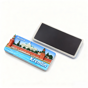 Personalized Travel Destination Polyresin Art Souvenir Gift for Home Decoration Resin <b>Fridge</b> Magnet - Product Image 1