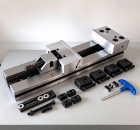 Étau de machine CNC modulaire manuel en acier de précision ANDUUK GT, neuf, pour tours et machines CNC