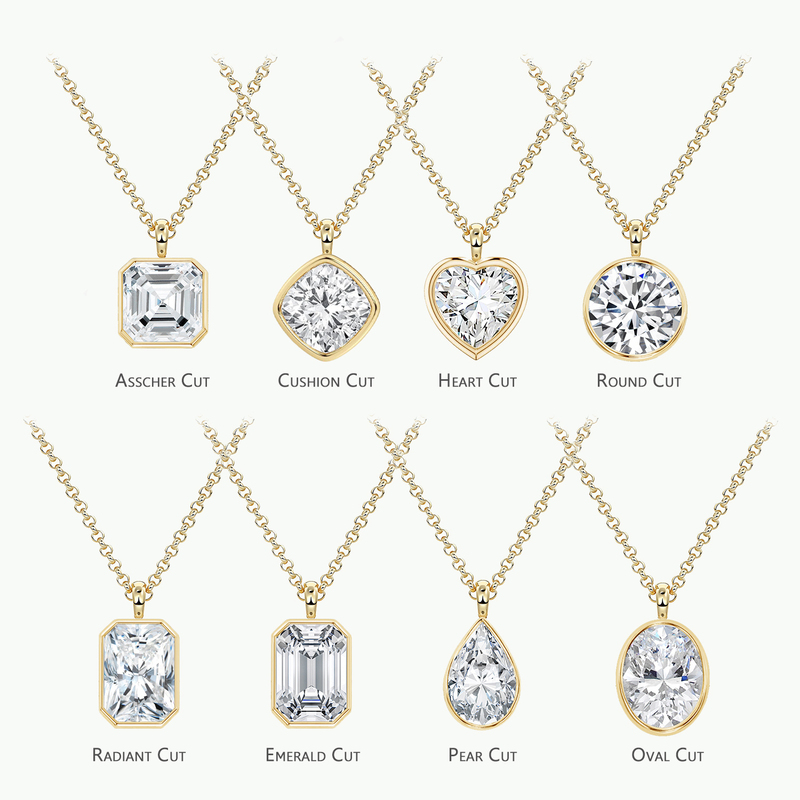 Abiding 1Ct Moissanite Diamond Pendant 925