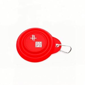Bol pour chien en silicone, bols de nourriture pour animaux de compagnie, accessoires de voyage pour chiens et chats, récipient pliable pour nourriture et eau, accessoires pour animaux de compagnie - Product Image 4