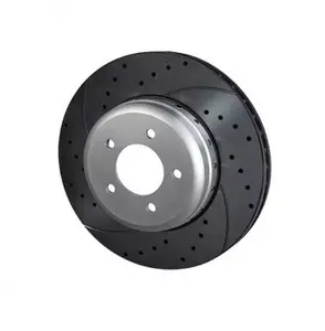 Fonte de fábrica furada e pintada disco rotor de freio automático para bmw 34116785670 34106787490