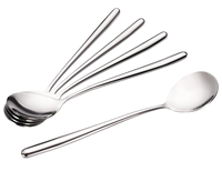 Cuillère en acier inoxydable, couverts modernes pour la salle à manger, la cuisine, l'hôtel, le restaurant et la collection de cadeaux