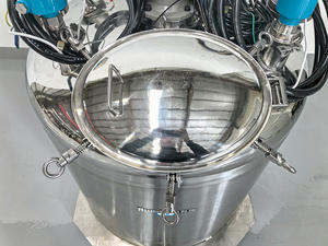 1,1kw Roestvrijstalen Dubbele Mantel <span class=keywords><strong>Tank</strong></span> Chemische Mengverf Opslagtank - Product Image 5