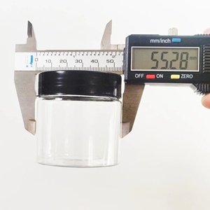 Cali <span class=keywords><strong>Twist</strong></span> Đen Top Rõ Ràng 3.5G Nhựa <span class=keywords><strong>Jar</strong></span> Hỗn Hợp Thiết Kế Cho Thảo Mộc Hoa Kẹo Biscuit Khô Thảo Dược Container Tùy Chỉnh Thương Hiệu Nhãn - Product Image 4