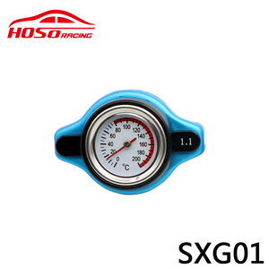 Tapa de depósito de agua Hoso Racing con indicador de temperatura 0.9 1.1 1.3 Bar, ajuste universal para modificación automotriz SXG01 - Product Image 5