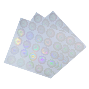 Produttori ologrammi personalizzati Bubble Mailer involucro scatola dispositivo di sigillatura farmaco cosmetici trasparente 3D etichetta ologramma adesivo - Product Image 6