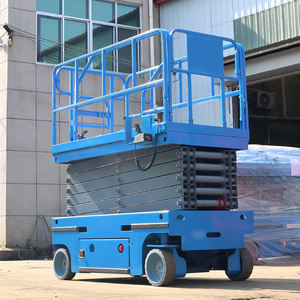 Plataforma Elevadora de Tijera Hidráulica Autopropulsada Eléctrica Móvil China de 320 KG y 12 M de Altura Media - Product Image 1