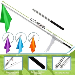 ธงฝึกม้าคุณภาพสูง ผลิตภัณฑ์ใหม่ กันน้ำ พิมพ์ลายสีเต็มรูปแบบ สำหรับแคมเปญ พร้อมโลโก้ใดๆก็ได้ - Product Image 2