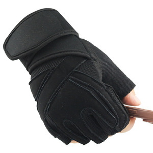 2026 Heavy Duty Half-Finger Gel Pad Gym <b>Weight</b> Lifting Sports <b>Gloves</b> Unisex Breathable Fitness Training Workout Wholesale - Product Image 5