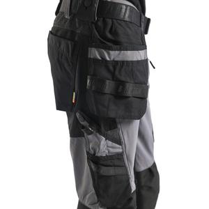 BLAKLADER - 152216459699C50 Pantalones Craftsman 4-Way stretch Gris medio/Negro-PANTALÓN DE TRABAJO EAN 7330509723715 - Product Image 4