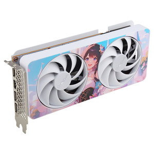 Brand New ONDARX7600XT Aegis 8G/16GD6 GDDR6 White Desktop <b>Computer</b> Featuring <b>Fan</b> Cooling AI Independent Graphics Card for - Product Image 1