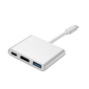 Loại C <span class=keywords><strong>USB</strong></span> 3.1 để <span class=keywords><strong>USB</strong></span>-C 4K HDTV <span class=keywords><strong>USB</strong></span> 3.0 đa cổng Bộ chuyển đổi trung tâm - Product Image 1