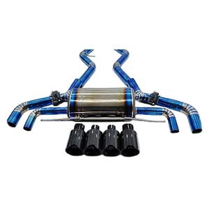 Tuyau d'échappement <span class=keywords><strong>prix</strong></span> usine pour <span class=keywords><strong>Bmw</strong></span> M340i <span class=keywords><strong>M440i</strong></span> G20 G22 B58 3.0t 2019-2024 titane course Sport voiture silencieux Catback échappement - Product Image 4