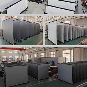 Pantalla de Proyección Manual de <span class=keywords><strong>80</strong></span> Pulgadas 16:9, Plegable, Portátil, para Exteriores, con Bolsa de Transporte, 4K HDR, Anti-Luz - Product Image 2