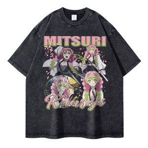 <strong>Attack</strong> <strong>on</strong> <strong>Titan</strong> printed short-sleeved <strong>T</strong>-<strong>shirt</strong>, casual summer men's streetwear. Men's <strong>T</strong>-<strong>shirt</strong>, washed and aged short-sleeved - Product Image 6