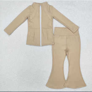 Conjuntos de Ropa Deportiva para Bebés Niñas, 8 Colores, Chaquetas y Pantalones de Yoga, 2 Piezas - Product Image 5