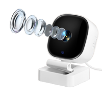 Kamera Keamanan Rumah Pintar K7 Mini 1080P Full HD Indoor/Outdoor dengan Visi Malam IR, Kontrol Aplikasi, Koneksi WiFi, Mendukung MicroSD