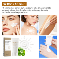 Crème solaire Centella Air-Fit SPF 50+++ Soin de la peau coréen Protection efficace UVA/UVB Produits de beauté Fabriqué en Corée IREV Crème solaire