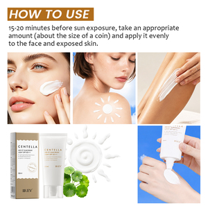 Centella Air-Fit <strong>Suncream</strong> Light SPF 50+++ Korean Skin Care Effective UVA/UVB Protection Beauty Products Factory IREV Sunscreen - Product Image 5