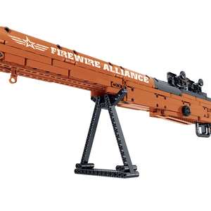 Mork 051005 Firewire Alliance 98K โมเดลท<span class=keywords><strong>ห</strong></span>าร,ของเล่นตัวต่อเพื่อการศึกษา DIY รูปทรงปืน - Product Image 4