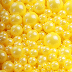 Thanh lịch Trắng pearlized đường hạt cho bánh cưới trang trí Bridal tắm món tráng miệng và <span class=keywords><strong>Cookies</strong></span> - Product Image 4