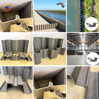 Panneaux de palissade en PRV en gros, les plus vendus, panneaux de mur de soutènement en fibre de verre, barrage aquatique en fibre de verre