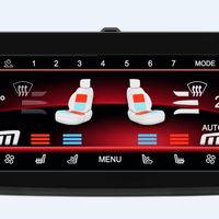 Écran tactile LCD numérique 8,8 pouces, panneau de climatisation, contrôleur de climatisation automatique, commande vocale pour BMW Série 3 2013-2019