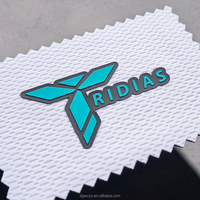 Vinyle de transfert thermique textile à effet gaufré, logo 3D en silicone, impression DTF, applique pour étiquettes de vêtements, autocollant découpé au laser