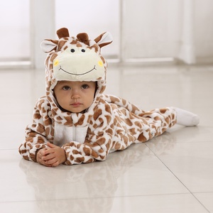 Mono de manga larga para niños de 0 a 5 años, mono unisex para niño y niña, mono de <span class=keywords><strong>jirafa</strong></span>, <span class=keywords><strong>disfraz</strong></span> de animal para niños - Product Image 5