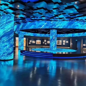 <span class=keywords><strong>Module</strong></span> d'affichage vidéo LED à colonne créative directe d'usine Diode électroluminescente cylindrique flexible souple Produit LED de haute qualité - Product Image 2