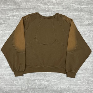 Sudadera con capucha de felpa francesa de moda con hombros caídos, estilo raglán, de peso pesado, con lavado ácido, personalizada, con cuello redondo, estampada, oversize para hombre - Product Image 2