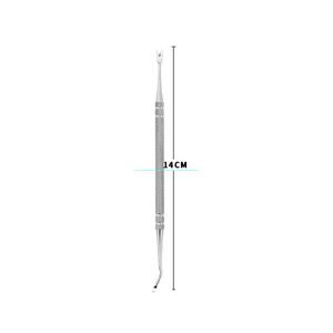 This 2-in-1 <b>nail</b> remover/cuticle fork is a special tool for removing ingrown toenails and <b>nail</b> beds. It's made of stainless - Product Image 4