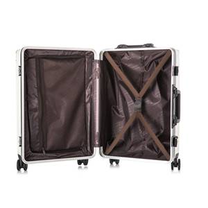 Étanche et antichoc, 3 pièces, mini sac à bagages de voyage à main, étui rigide, ensembles modernes de valise <span class=keywords><strong>Troler</strong></span> en aluminium - Product Image 3