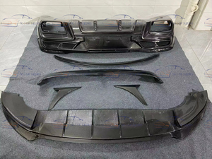 Kit de carrocería de coche de alta calidad para Benz C167 W167 <span class=keywords><strong>GLE</strong></span> <span class=keywords><strong>43</strong></span> 53 Coupe a estilo Larte alerón difusor trasero de labio delantero de fibra de carbono - Product Image 2
