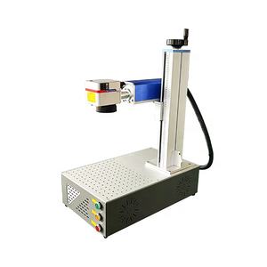 آلة نقش بالليزر عالية الجودة صينية الصنع لصناعة المجوهرات وقلادات العرض الضوئي ولوحات الأسماء وحلقات الأذن والأختام المعدنية بقوة 30 واط و50 واط - Product Image 1