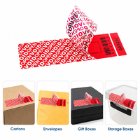Étiquettes de sécurité inviolables, autocollants anti-effraction pour boîtes de courrier, emballages de produits, scellés adhésifs inviolables