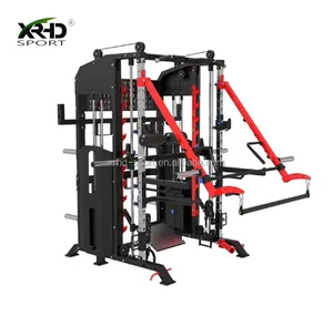 Kommerzielles Fitness studio Fitness Squat Rack Home Strength Building Smith Maschine Multifunktional