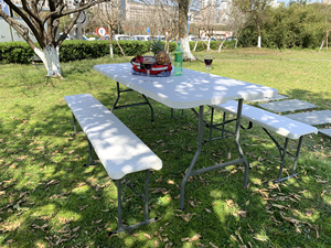 Set <span class=keywords><strong>Tavolo</strong></span> <span class=keywords><strong>e</strong></span> <span class=keywords><strong>Panche</strong></span> <span class=keywords><strong>da</strong></span> Bar per Arredamento Casa/Set <span class=keywords><strong>da</strong></span> <span class=keywords><strong>Giardino</strong></span> per Esterni con <span class=keywords><strong>Tavolo</strong></span> <span class=keywords><strong>da</strong></span> Birra - Product Image 6